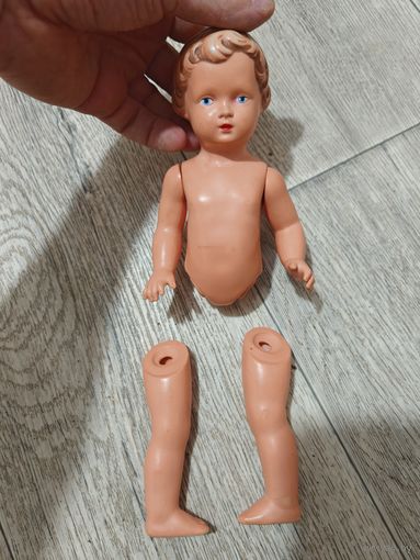 Кукла советская на резинках