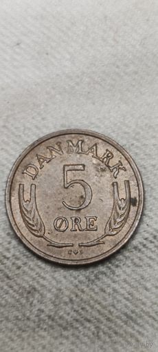 Дания 5 эре 1969