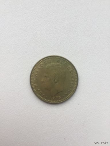 1 песета 1975г. Испания