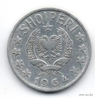 НАРОДНАЯ РЕСПУБЛИКА АЛБАНИЯ. 50 КИНДАРОК 1964.