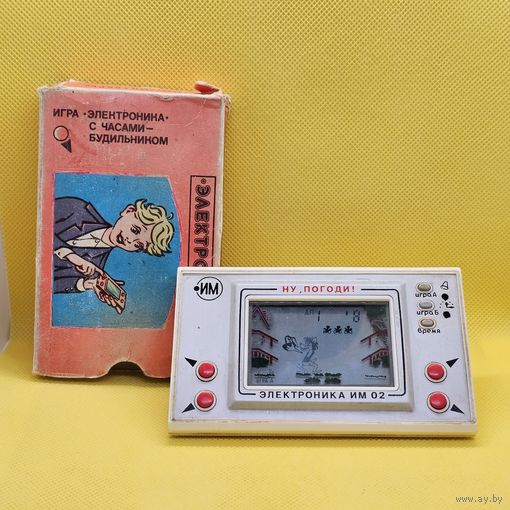 Старт с 1 Рубля !!! Игра ЭЛЕКТРОНИКА "НУ, ПОГОДИ!" СССР