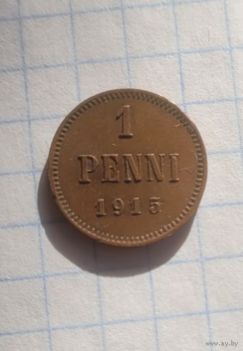 1 пенни 1915 года