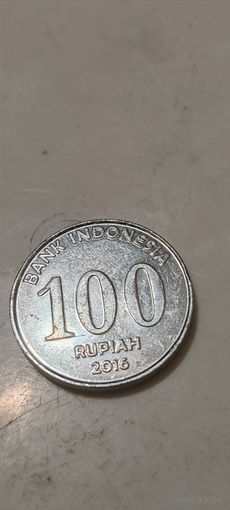 Индонезия 100 рупиан 2016
