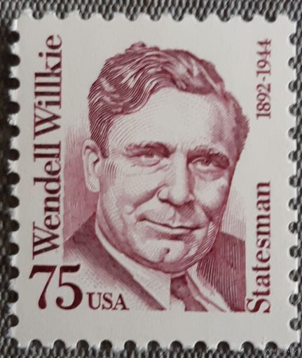 1992 Великие американцы:  Уэнделл Уилки США