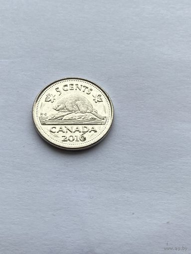5 центов 2016 г., Канада