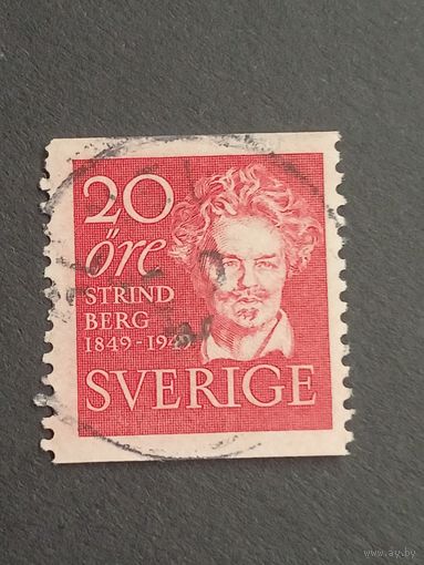 Швеция 1948.  Август Стриндберг