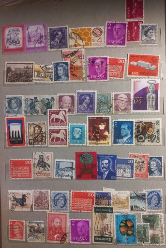 Марки. Сборный лот 2.