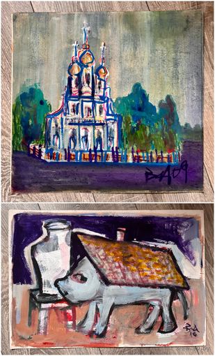 В.Акулов. Акварели