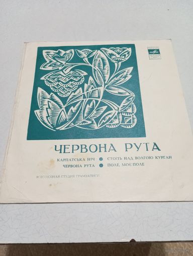 Миньон гибкий - В. Андросов, ВИА "Корабели", Н. Матвиенко - Червона рута - ВСГ