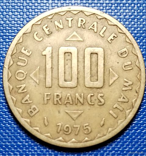 Мали 100 франков 1975 г.