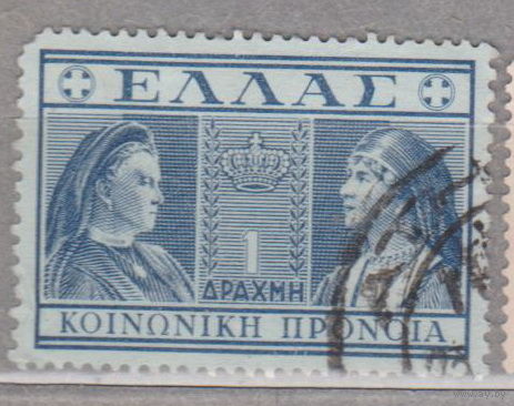 Известные люди Личности Королева Ольга и София Греческая Греция 1939 год лот 11