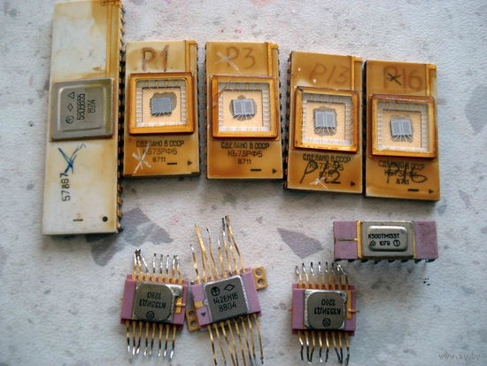 Микросхемы б/у