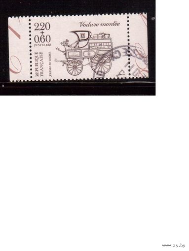 Франция-1988 (Мих.2652) ,  гаш.,  Транспорт,