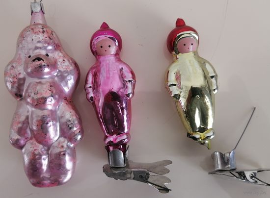 Елочные СССР лотом. См описание