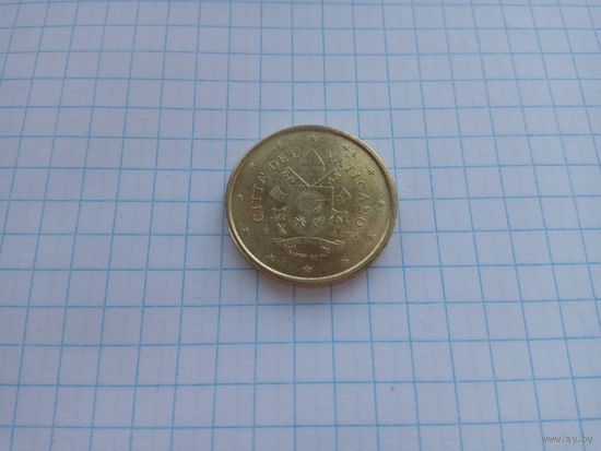 50 евроцентов Ватикан 2024 год