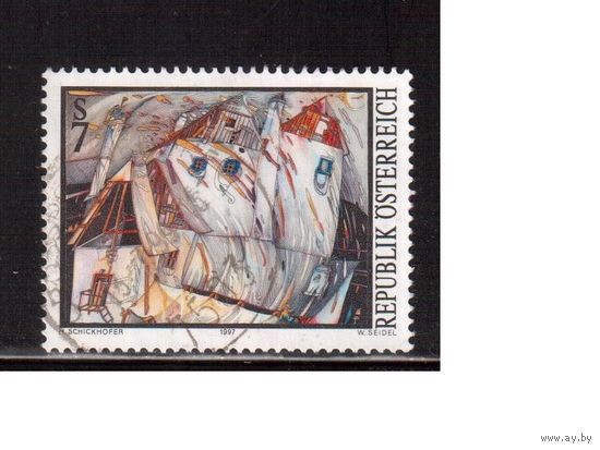 Австрия-1997,(Мих.2234) гаш., Современное Искусство, Живопись
