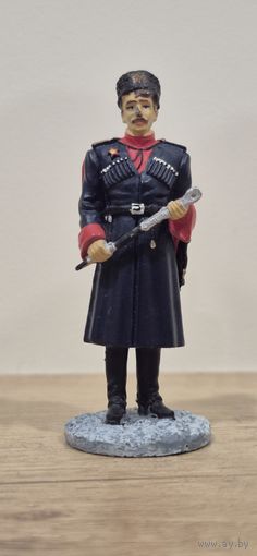 Офицер Кубанских казачьих частей в парадной форме, 1943–1945 гг. Солдаты Великой Отечественной Войны