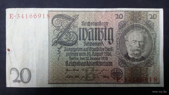 20 марок 1929