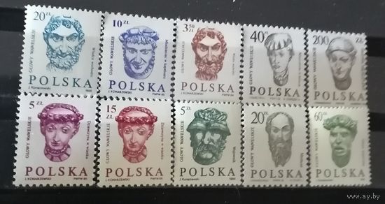 Польша 1984-89  головы Вавеля