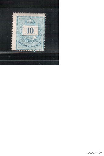 Венгрия-1881,(Мих.24В) *   , Стандарт, без ВЗ, зубц. 13 - 12 1/2