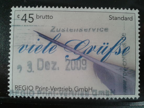 Германия, 2009. Марка частной почтовой службы RPV