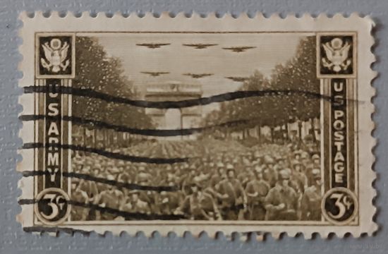 США, 1945. Освобождение Парижа союзниками.