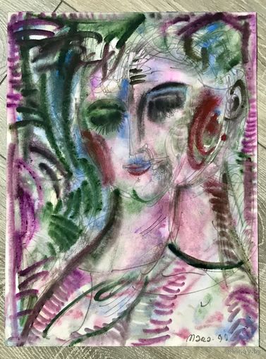 А.Мара (А.А.Марочкин). Акварель