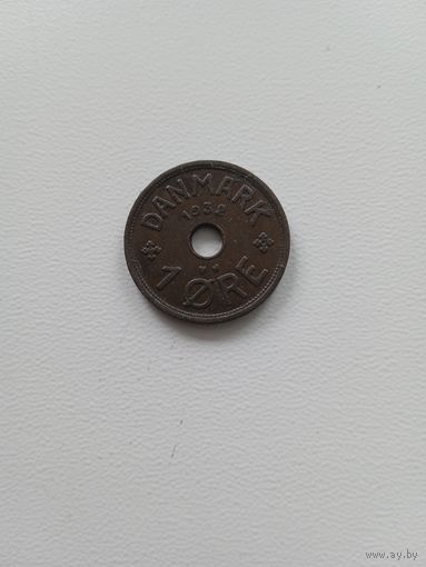 Дания 1 оре 1932 г.