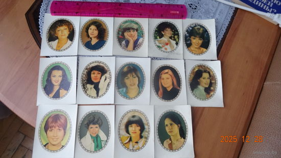 Переводки 70 годов 14 шт ГДР