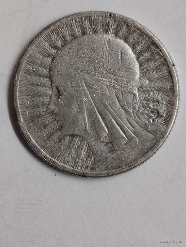 2 злотых 1934 года. реч посполитая польская