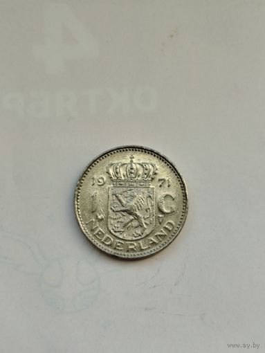 1 гульден Нидерланды.