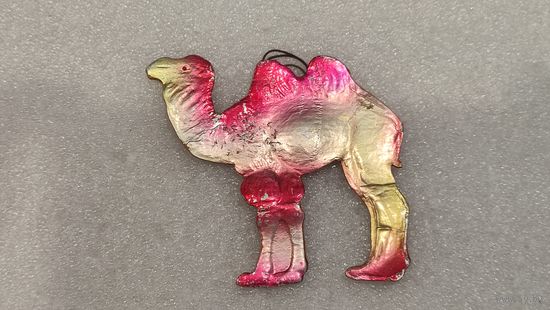 Елочная игрушка Верблюд картонаж