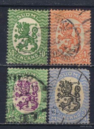Финляндия 1927 Герб Стандарт WB #130-2,134