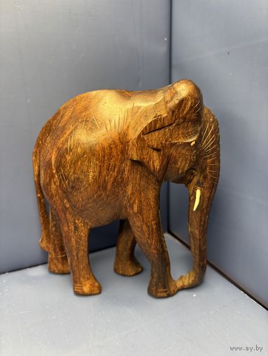 Статуэтка Слон дерево резьба Азия