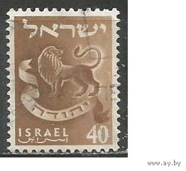 Израиль. 12 колен Израилевых. Иуда. 1955г. Mi#122.
