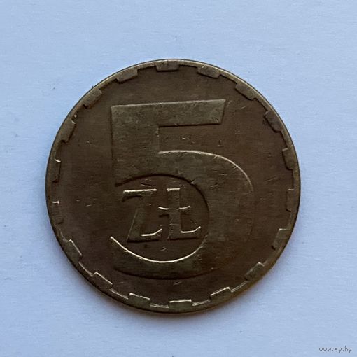 5 злотых 1982 Польша