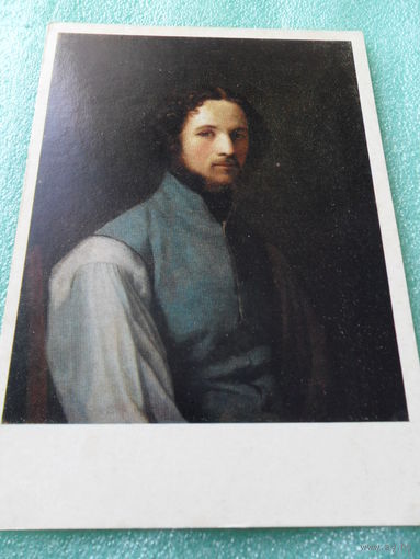Открытка Шумов Н.В. (1827-1905). Крестьянин. 1853. Рязанский областной художественный музей