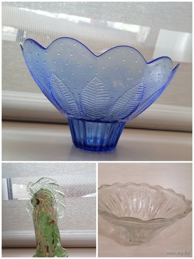 Изделия из цветного и прозрачного стекла