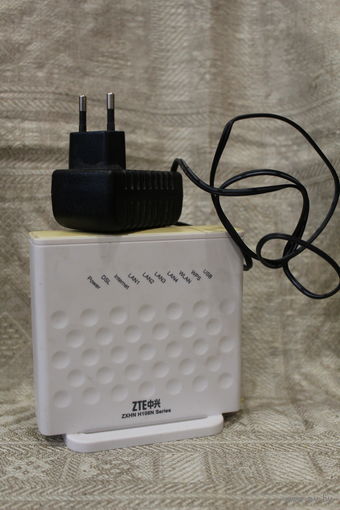 ADSL2+ (Annex B) модем Wi-Fi роутер ZTE ZXHN H108N