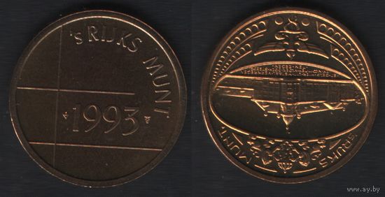 Нидерланды жетон SET - 's Rijks Munt 1993 -- 's Rijks Munt (здание МД) (coin) Антилы (f