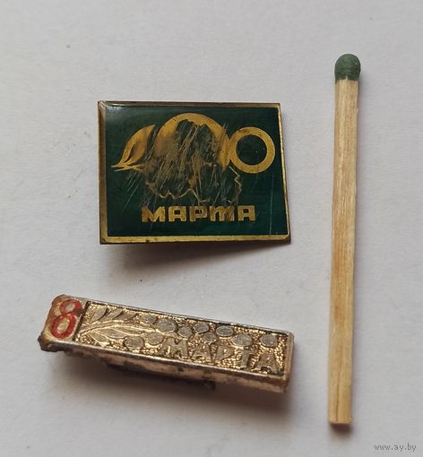 Значок, знак 8 марта