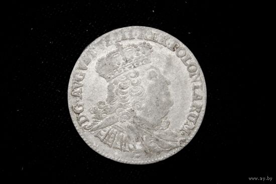 Шестак 1755 г. Липск (Речь Посполитая), Август III. Сохран!