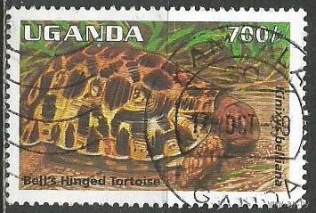 Уганда. Черепаха. 1995г. Mi#1542.