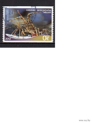 Греция-2012,(Мих.2648) гаш. ,  Морская Фауна