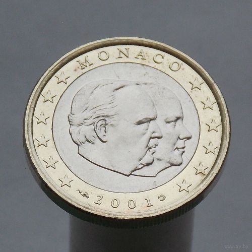Монако 1 евро 2001