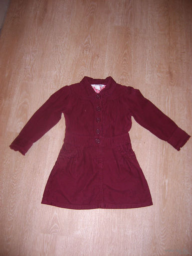 Платье штроксовое на возраст 3-4 года