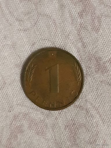 Германия 1 Pfennig 1975