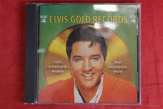 Elvis Presley - Elvis' Gold Records Volume 4 (1990, CD)