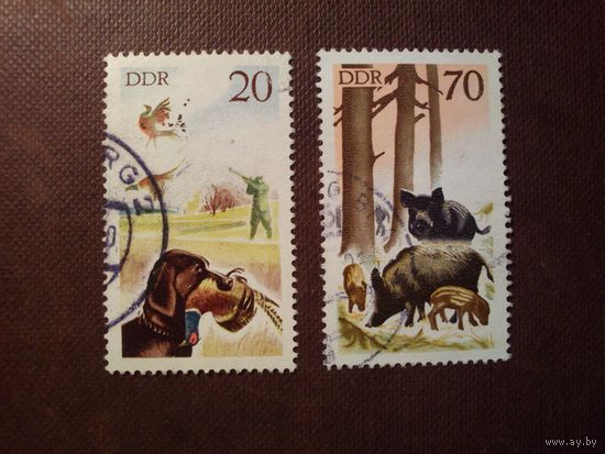 Германия .ГДР 1977 г. Охота./51а/