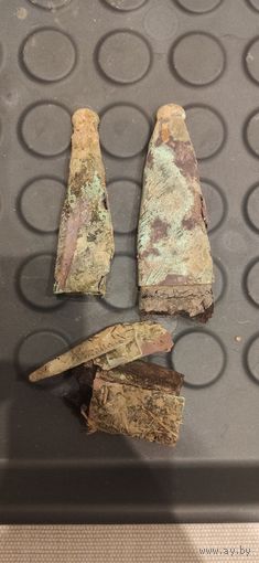 Остатки немецких ножен пмв